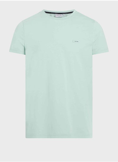 Buy Logo Slim Fit T-Shirt in UAE