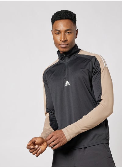 Buy 1/4-Zip Long Sleeve Training Top in UAE