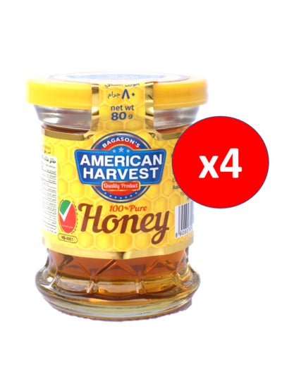 Buy Honey 80grams Pack of 4 in UAE