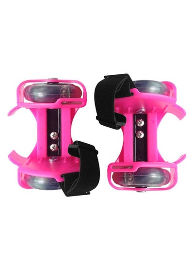 Buy Adjustable Flash Wheel Roller Skating Shoes in Saudi Arabia