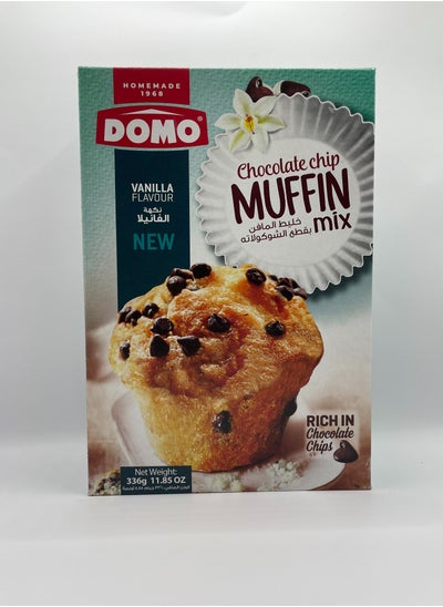 Buy Chocolate chip Muffin mix Vanilla Flavour 336g in UAE