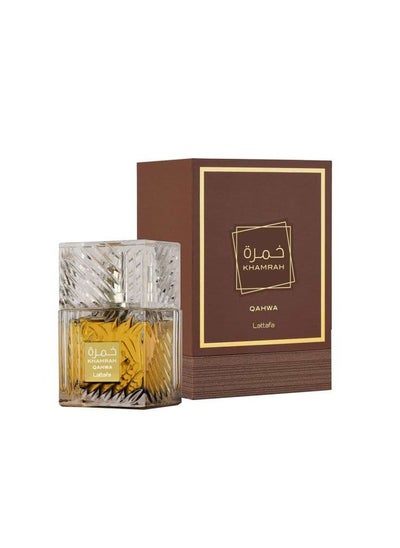 Buy Lattafa Khamra Qahwa for Unisex Eau de Parfum 100 ML in Saudi Arabia