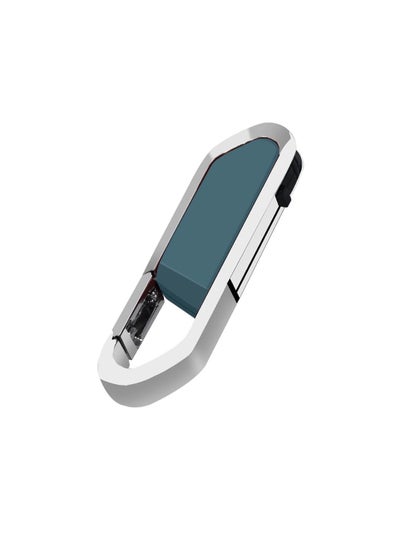 اشتري USB Flash Drive, Portable Metal Thumb Drive with Keychain, USB 2.0 Flash Drive Memory Stick, Convenient and Fast Pen Thumb U Disk for External Data Storage, (1pc 1GB Grey) في الامارات