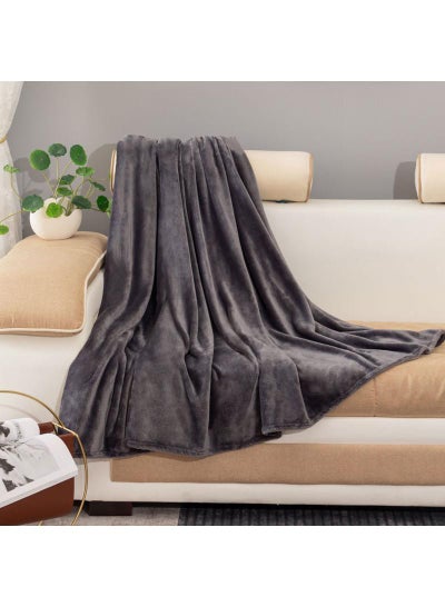 Buy 88 x 106inch Flannel Double Layer Sofa Cover Blanket in UAE