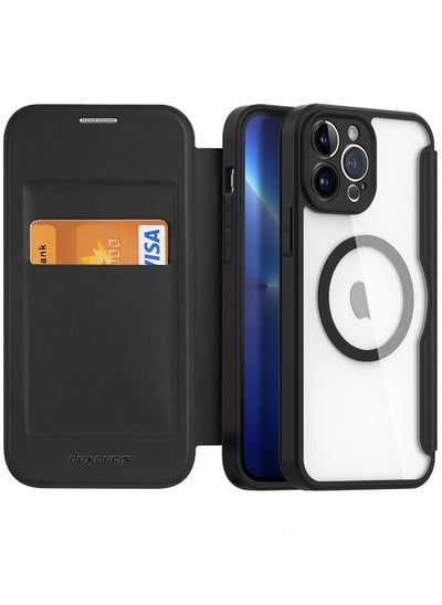 Buy DUX DUCIS Skin X Pro Series Case for iPhone 13 Pro Max With Wireless charger compatible with MagSafe - Black in Egypt