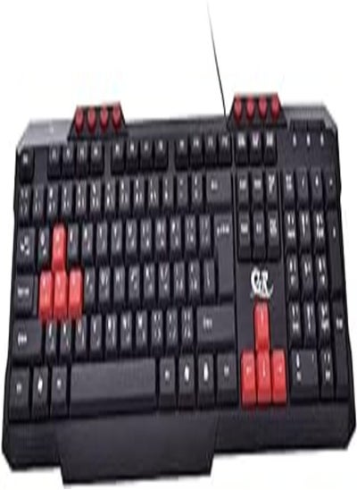 Buy Generic Gr- 605 Internet Water Proof Keyboard With Tilt Bracket And Non Slip Mat - Multi Color in Egypt