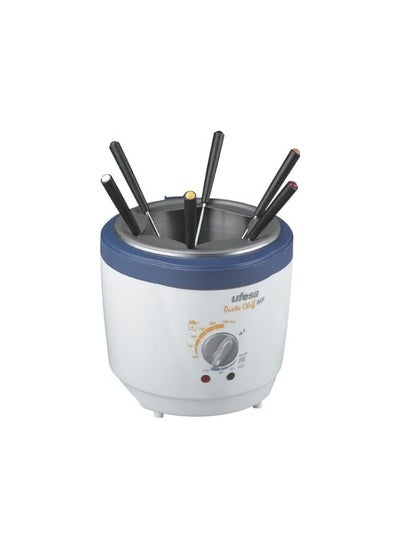 Buy Fryer Deep Deep FR1000 (0,25 kg 0,50l, Single, Blue, Grey, Stainless Steel, 220–240 V) in UAE