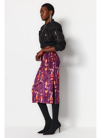 Buy Skirt - Purple - Midi in Egypt