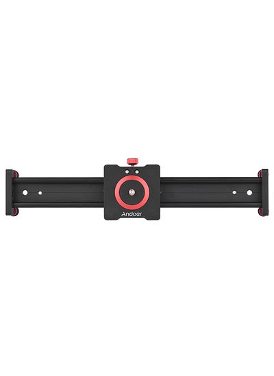 اشتري 50cm/20inch Aluminum Alloy Camera Track Slider Video Stabilizer Rail for DSLR Camera Camcorder DV Film Photography,  Load up to 11Lbs في الامارات