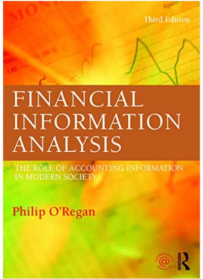 اشتري Financial Information Analysis  The role of accounting information in modern society  Ed   3 في مصر