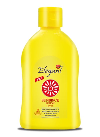 Buy Elegant Red Sunblock Lotion SPF 30 200ML in UAE