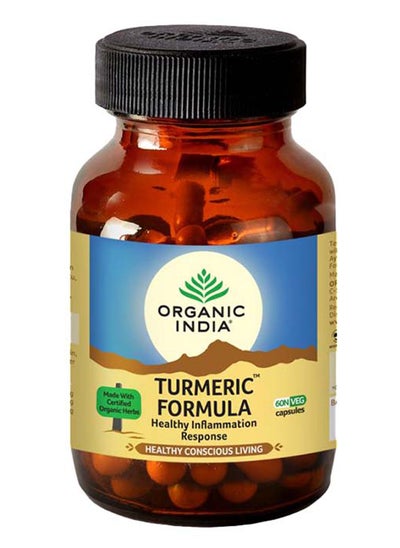 اشتري Turmeric Formula Healthy Inflammation Response Healthy Conscious Living 60 Veg Capsules في الامارات