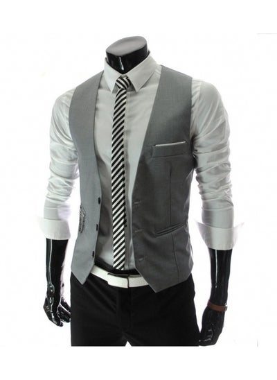 اشتري New Fashionable Herringbone Patterned Suit Vest في السعودية