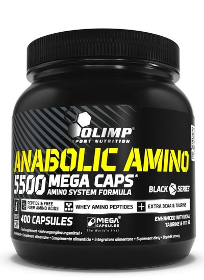 Buy Anabolic Amino 5500 Amino System Formula 400 Capsules in UAE