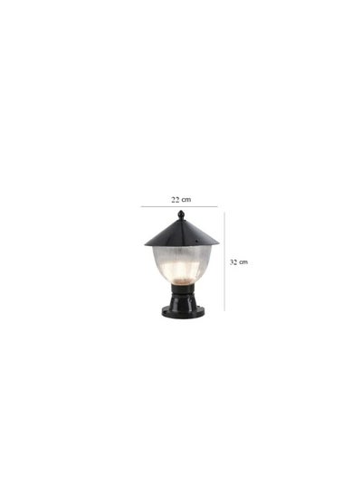 Buy Villa wall lamp, Nara brand, plastic, code LCH001, resistant to dust and humidity in Egypt