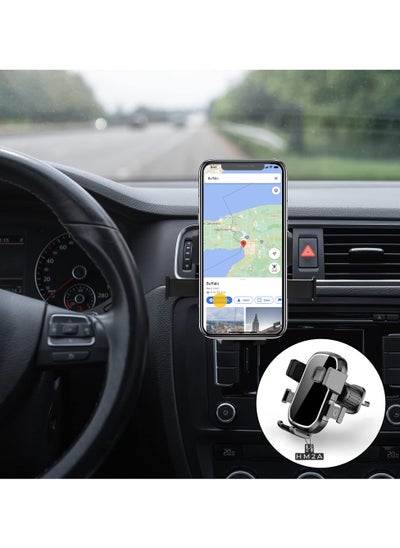 Buy Car Vent Phone Mount, Air Vent Holder Clip, Mobile Holder For Car Vent, Mobile Cell Phone Mount Handsfree Stand Cradle for iPhone, Samsung, and Most phones in UAE