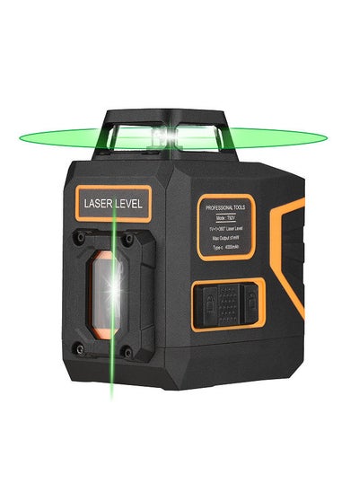 اشتري Cross Line Laser Level with Bracket 30M/ 98FT Self Leveling 360-degree Horizontal 120-degree Vertical في السعودية