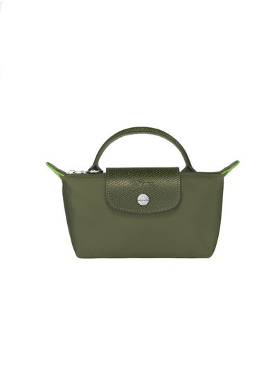 Buy Longchamp Women's Classic Fashion Versatile Mini Makeup Bag, Handbag, Shoulder Bag, Handheld Small Bag Forest Green in Saudi Arabia