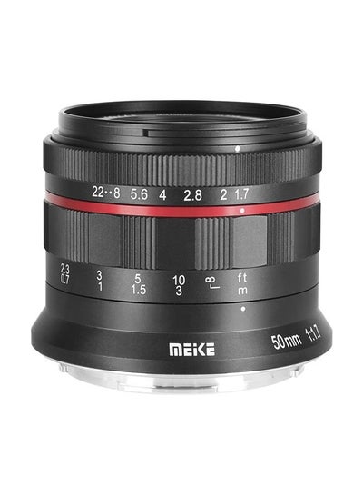 Buy 50mm F1.7 Full Frame Manual Focus Prime Lens Compatible with Z Mount Cameras Z5 Z6 Z7 Z30 Z50 in UAE