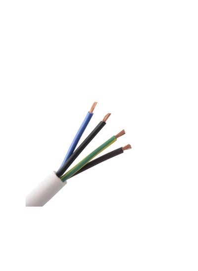 Buy RR 1.5mm X 4Core Flexible Cable 100 Yard - White in UAE