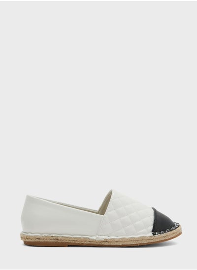 Buy Toecap Quilted Espadrille in Saudi Arabia