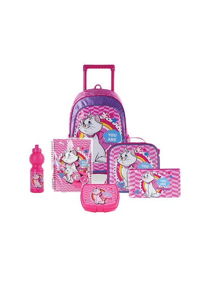 Buy Disney Marie You Are Pawsome 6In1 Trolley Box Set 18 in UAE