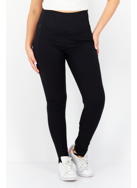 اشتري Women Sportswear Fit Training Leggings, Black في الامارات