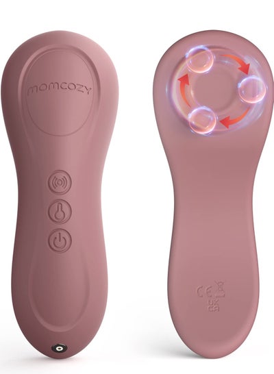 Buy Momcozy Kneading Lactation Massager with Heat, 3-in-1 Real-Like Massage for Relieve Clogged Ducts, Breast Massager Warming for Breastfeeding, Improve Milk Flow, Dusty Rose in UAE