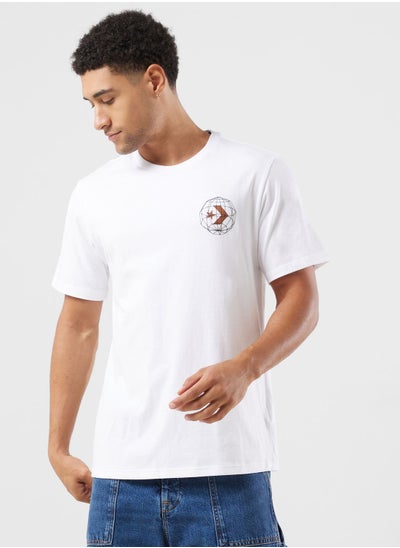 Buy Hand Drawn Mountain Graphic T-Shirt in UAE