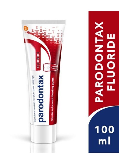 Buy Parodontax Fluoride Daily Toothpaste For Bleeding Gums 100 Ml in Egypt