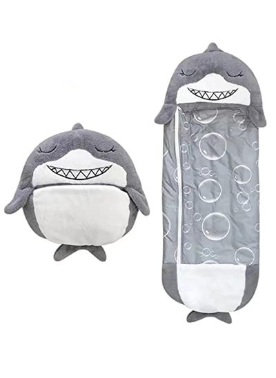 Buy 2 in 1 Portable Foldable Sofa Kids Cartoon Lazy Warm Sleeping Bag, Cartoon Animal Sleeping Bag, Baby Nap Pillow Bag, Fun Animal Play Pillow Suitable for Children Playing, Camping, Sleeping in Saudi Arabia