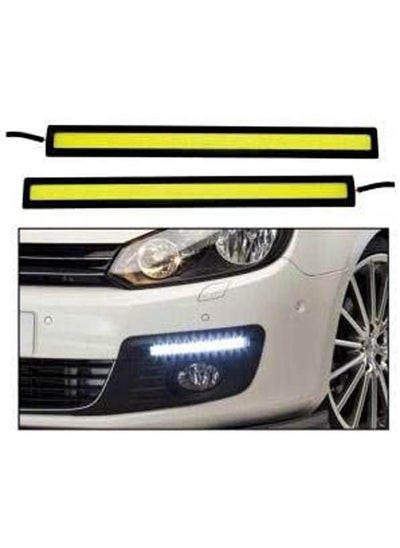 Buy Cob Led White Light Car Daytime Running Lamp in Egypt