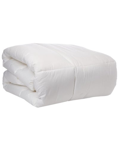 اشتري Microfiber King Size Soft Duvet White High Quality 200x220cm في الامارات