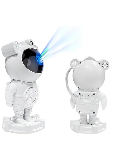 Buy Star Night Lamp Galaxy Projector – Kids' Bedroom Ceiling Decoration with LED Robot Spaceman Design in UAE