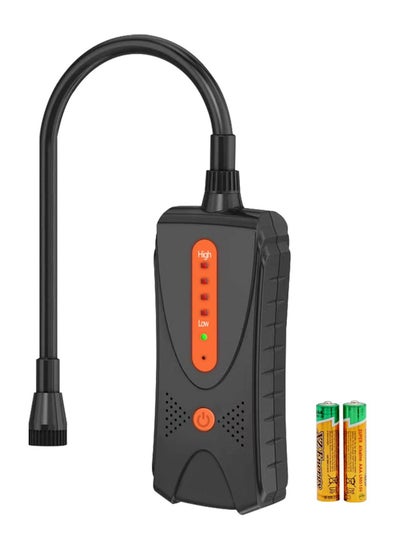 Buy Gas Leak Detector, Natural Gas Detector with Audible & Visual Alarm, Portable Gas Sniffer to Locate Combustible Gas Leak Sources Like Methane, Propane for Home(Orange) in Saudi Arabia