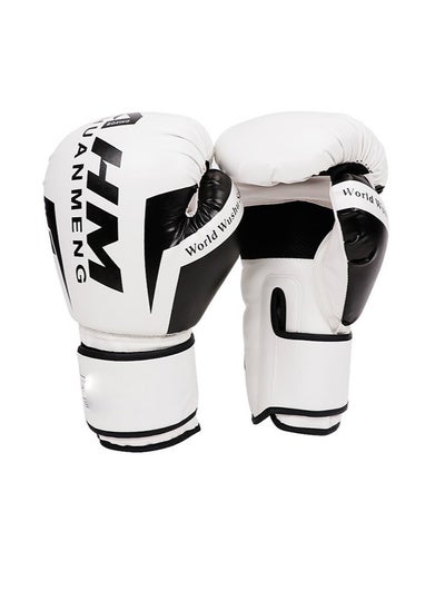 اشتري Boxing Gloves - 6oz 8oz 10oz 12oz - Vegan Leather Gloves for Training Sparring with Waterproof Lining - Breathable Mesh - Hand Protection في السعودية