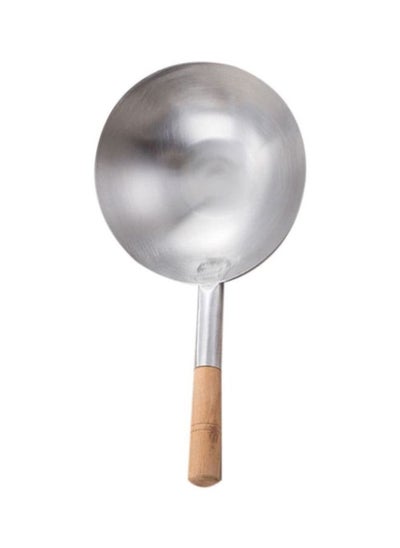 Buy Stainless Steel Large Water Spoon Silver/Beige 52.8x30.5cm in UAE