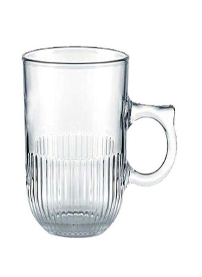 Buy Luminarc, set of 6-piece glass mugs, capacity 25 cl, decorated, made in the Emirates in Egypt