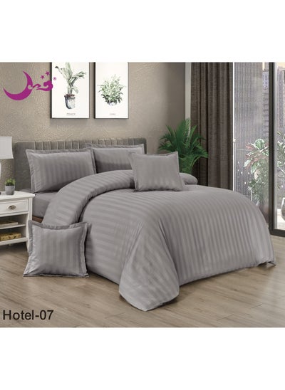 Buy Luxury Hotel Comforter Set For One And A Half Of 4 Pieces in Saudi Arabia