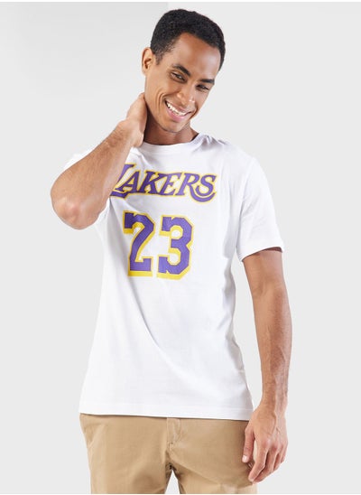 اشتري Los Angeles Lakers Essential T-Shirt في السعودية