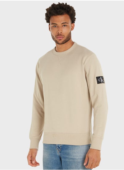 Buy Logo Crew Neck Sweatshirt in Saudi Arabia