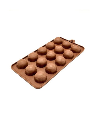 Buy Premium Silicone Chocolate Molds – round chocolate moulds for baking or freezing - non-stick candy molds - mini trays for cake decorating, dessert making, jello, fat bombs - bpa-free silicone mold set in UAE