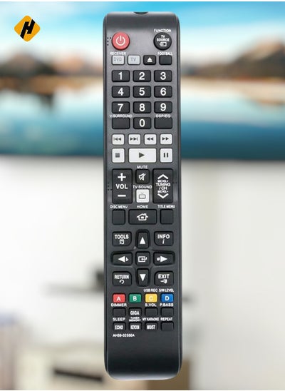 Buy AH59-02550A Remote Control fit for Samsung Digital Home Entertainment System HT-F445K HT-F450K HT-F453K HT-F455K HT-F450BK HT-F450RK HT-F453BK HT-F453HK HT-F453RK HT-F455BK HT-F455RK HT-F453HBK in Saudi Arabia