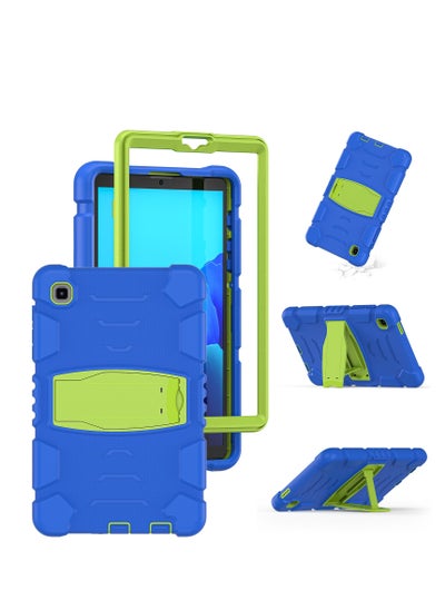 Buy Gulflink Back Cover Protect Case for SAMSUNG Tab A7 lite T220/T225/T225N/T225C/T227U 8.7 inch blue and lime in UAE