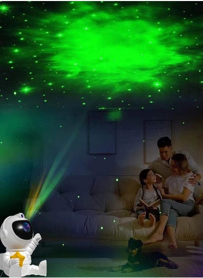 Buy Galaxy Star Projector LED Night Light Starry Sky Astronaut Porjectors Lamp For Decoration Bedroom Home Decorative Children Gifts in UAE