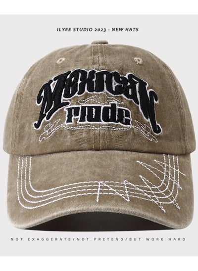 Buy New Fashion Retro Wash Baseball Hat in UAE