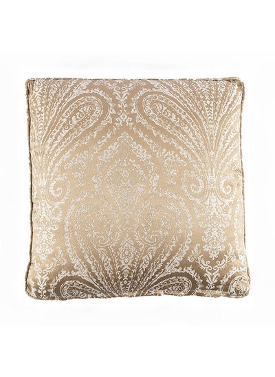 Buy Marquis Cushion, Champagne Gold & White - 50x50 cm in UAE