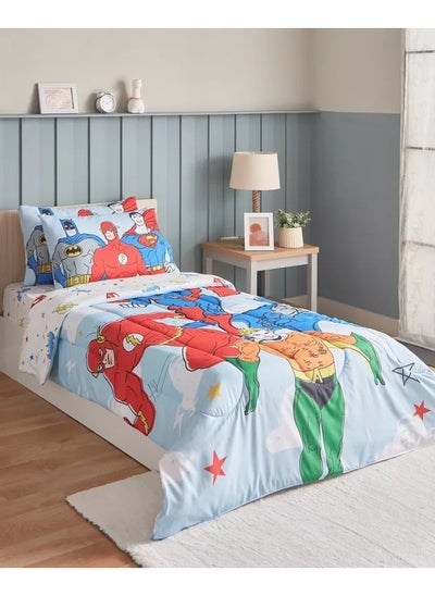 اشتري Justice League 2 Piece Twin Comforter Set 160x220 cm في السعودية