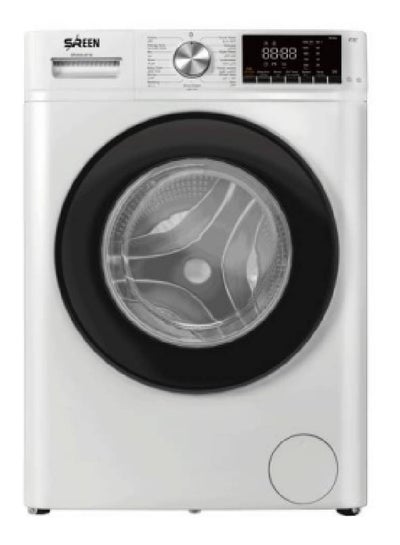 Buy Automatic Front Load Washing Machine with Washing 10 kg - White - SRWM-10K-FAW in Saudi Arabia