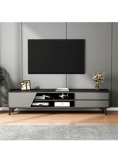 Buy Tv Table,TV Cabinet,Modern Multifunctional TV Table Stand With Doors and Drawers 120 * 30 * 40cm,Suitable for living room, reception room in Saudi Arabia